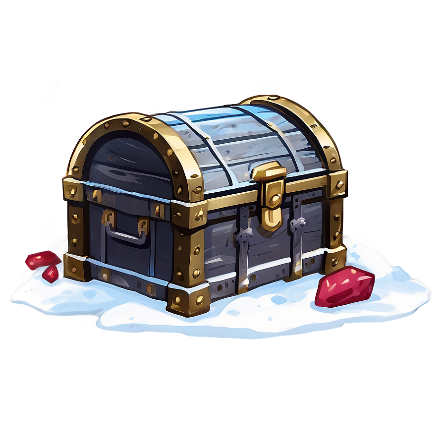 Forgotten Treasure Chest Png Vcu43 PNG Image