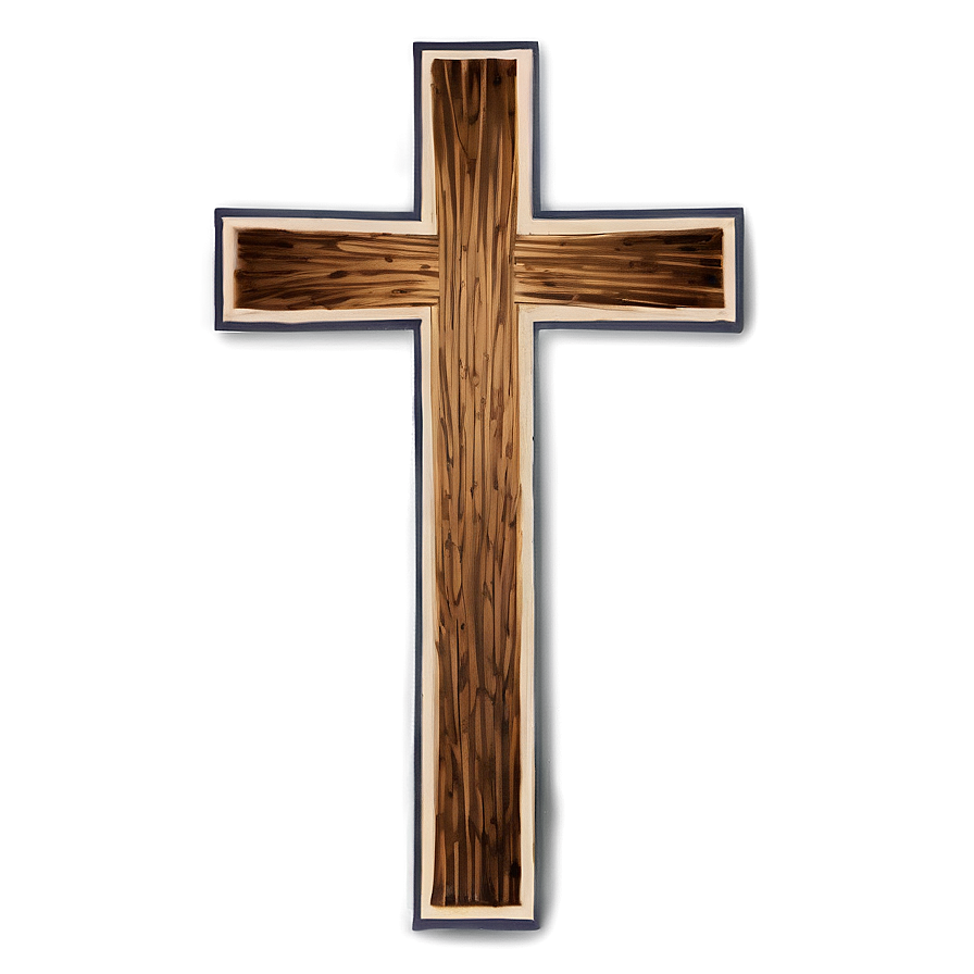 Formed Cross Outline Png Ilg PNG Image