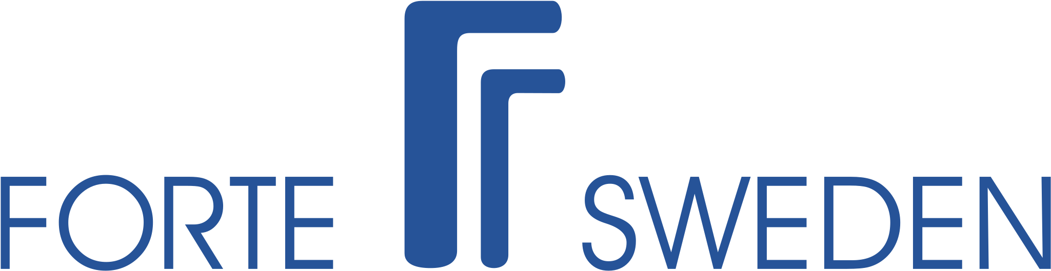 Forte Sweden Logo Blue PNG Image