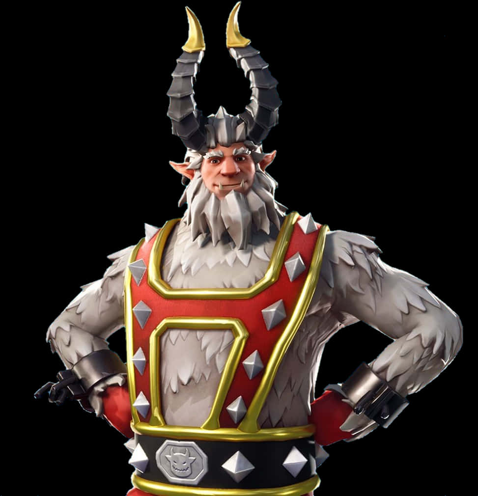 Fortnite_ Faun_ Character_ Render PNG Image