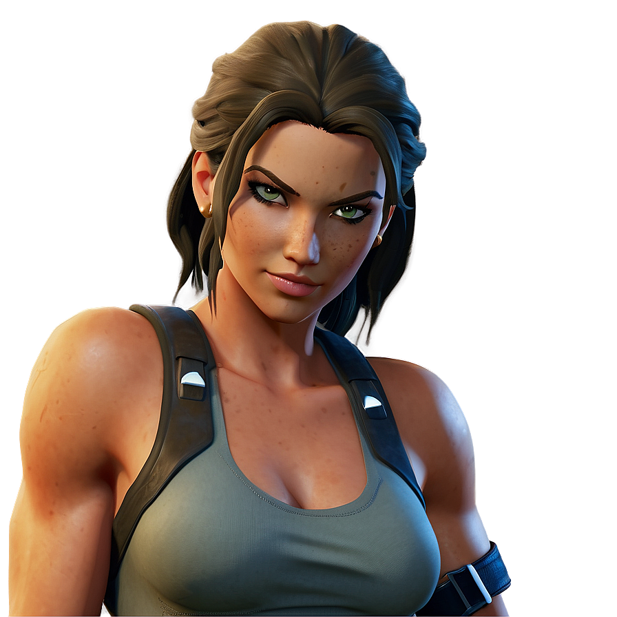 Fortnite Lara Croft Archetype Png 13 PNG Image