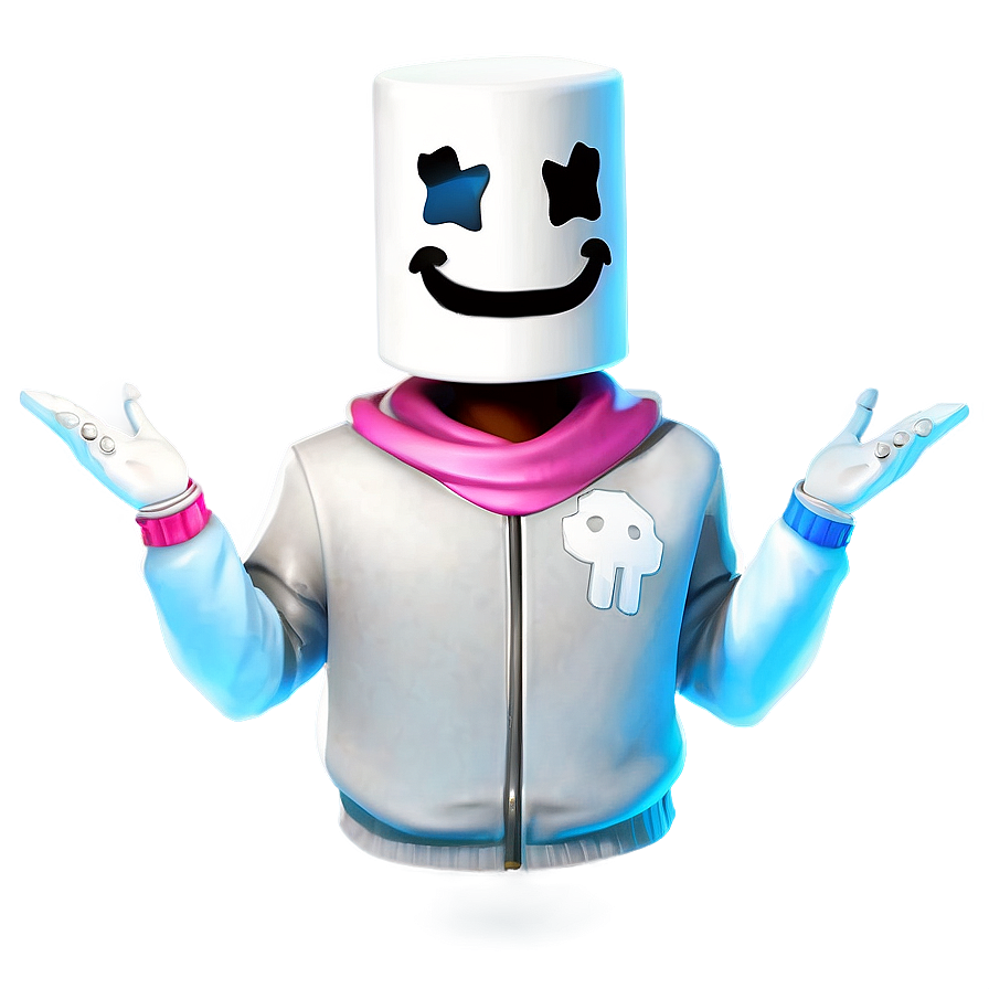 Fortnite Marshmello A PNG Image