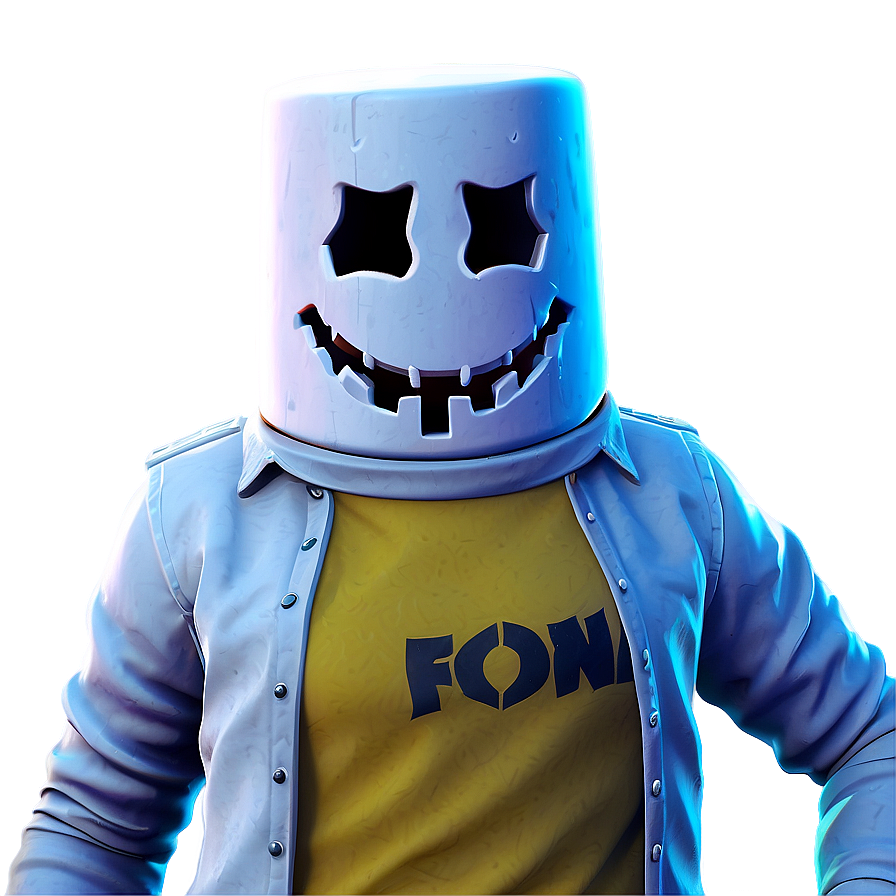 Fortnite Marshmello Crowd Png 06252024 PNG Image