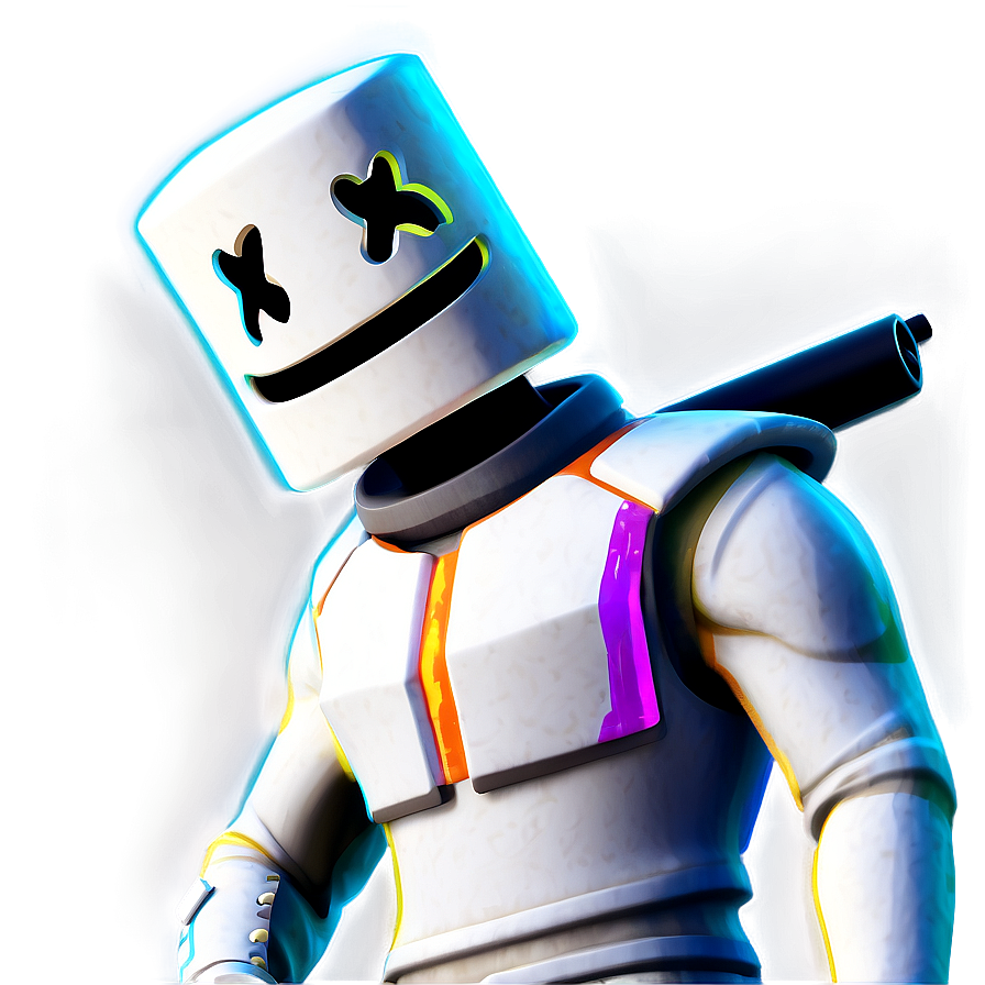 Fortnite Marshmello Skin Art Png 06252024 PNG Image