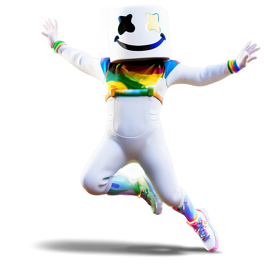 Fortnite Marshmello Victory Pose Png 98 PNG Image