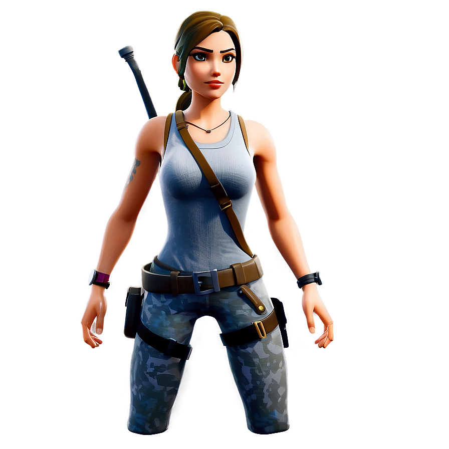 Fortnite Seasonal Lara Croft Png 71 PNG Image