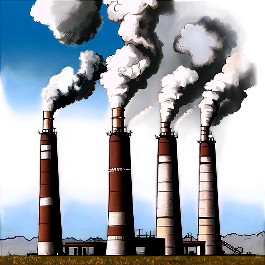 Fossil Fuel Pollution Png Oom PNG Image