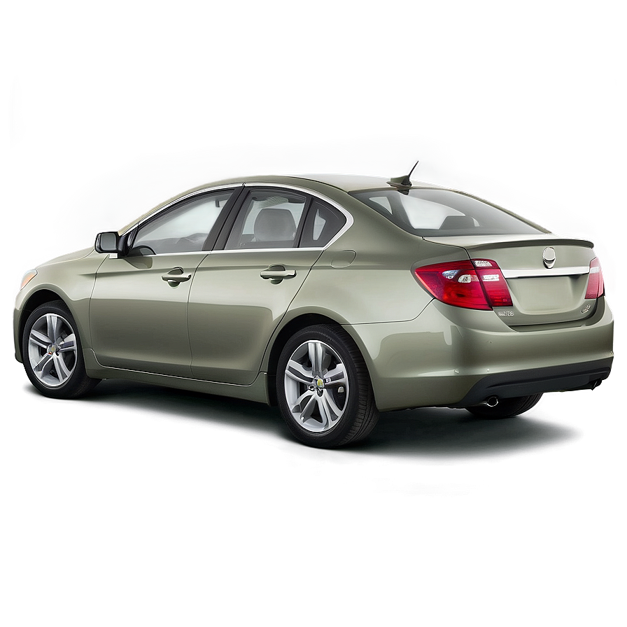 Four Door Sedan Back Png Osm PNG Image