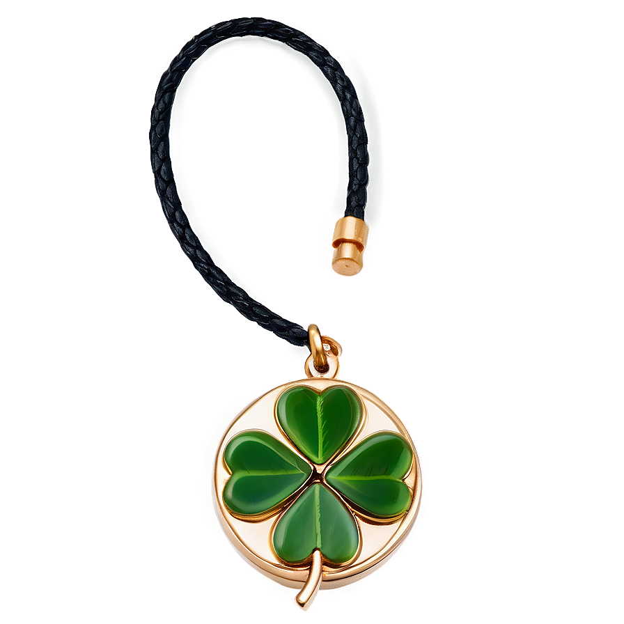 Four Leaf Clover Charm Png 05252024 PNG Image