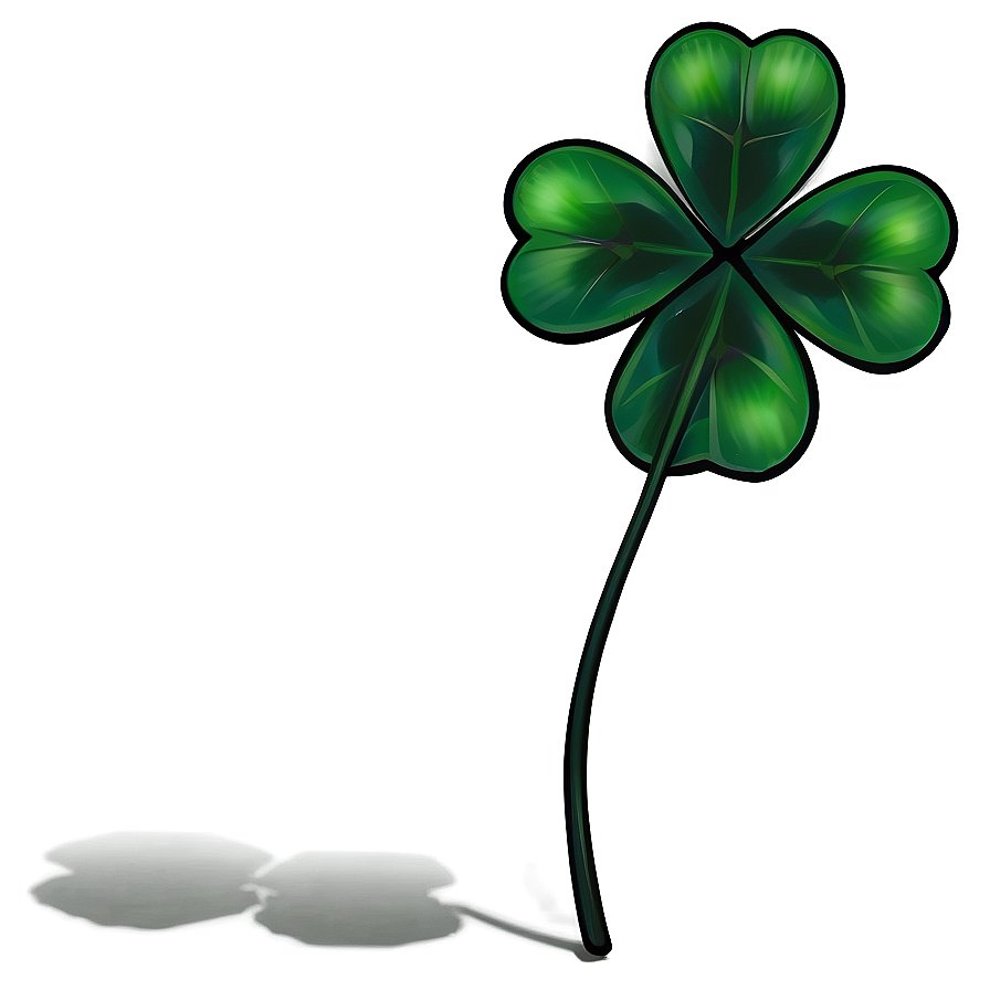 Four Leaf Clover Graphic Png 05252024 PNG Image