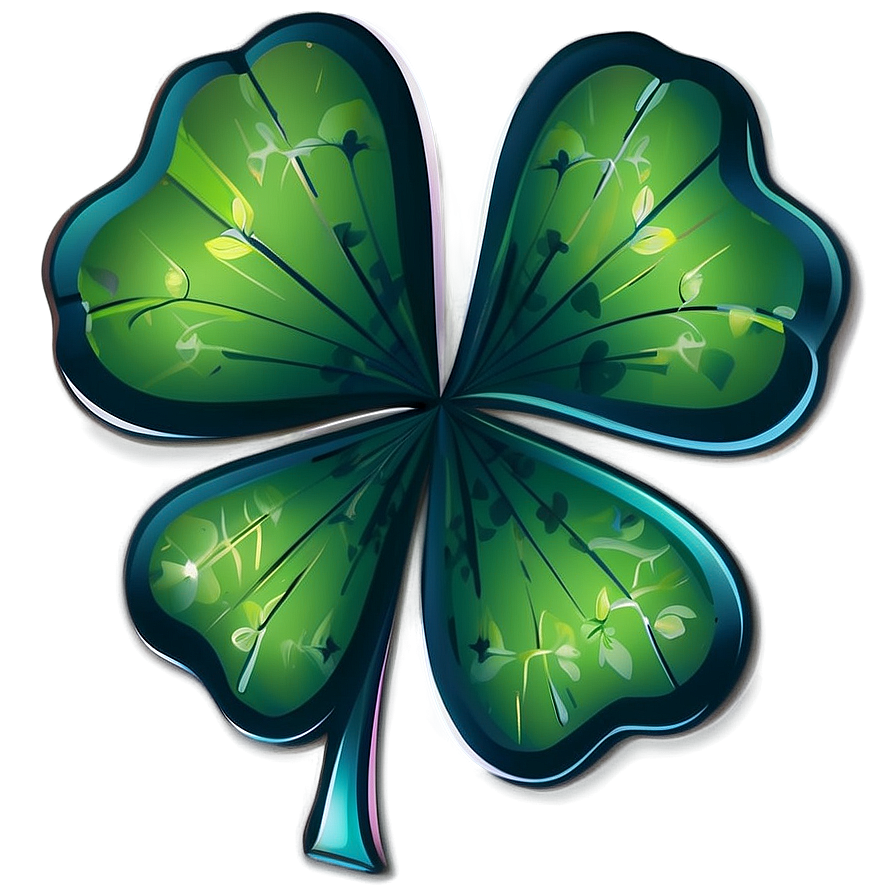 Four Leaf Clover Graphic Png Oqo PNG Image