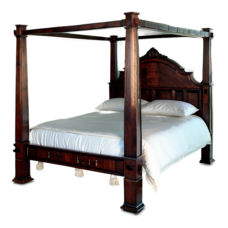 Four Poster Bed Luxury Png Rkk89 PNG Image