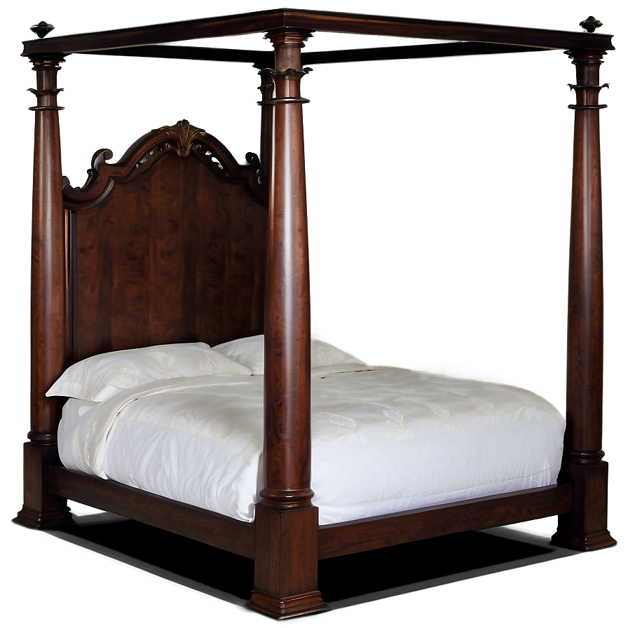 Four Poster Bed Luxury Png Sqk42 PNG Image