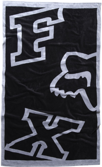 Fox Racing Logo Blackand White Flag PNG Image