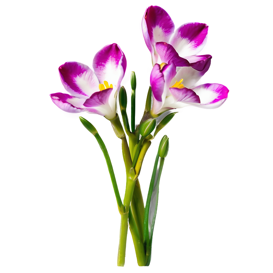 Fragrant Freesia Png Vhe5 PNG Image