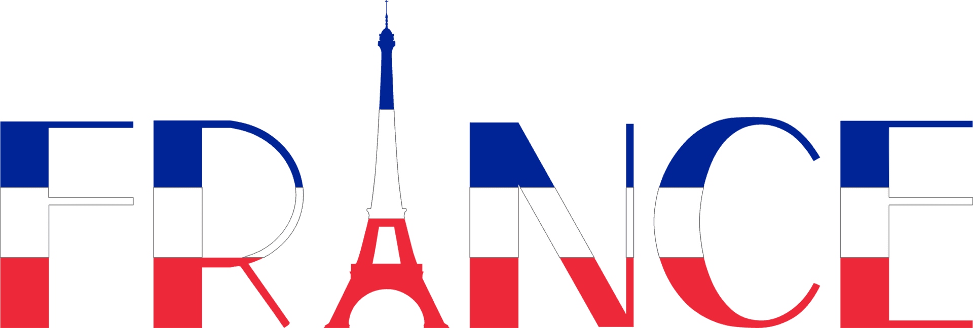 France Eiffel Tower Graphic PNG Image