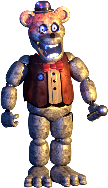 Fredbear Animatronic Character PNG Image