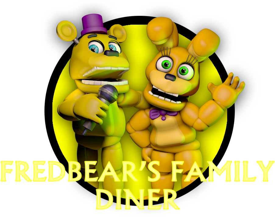 Fredbears Family Diner Animated Characters PNG Image