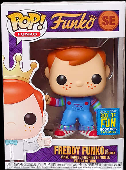 Freddy Funkoas Chucky Funko Pop PNG Image