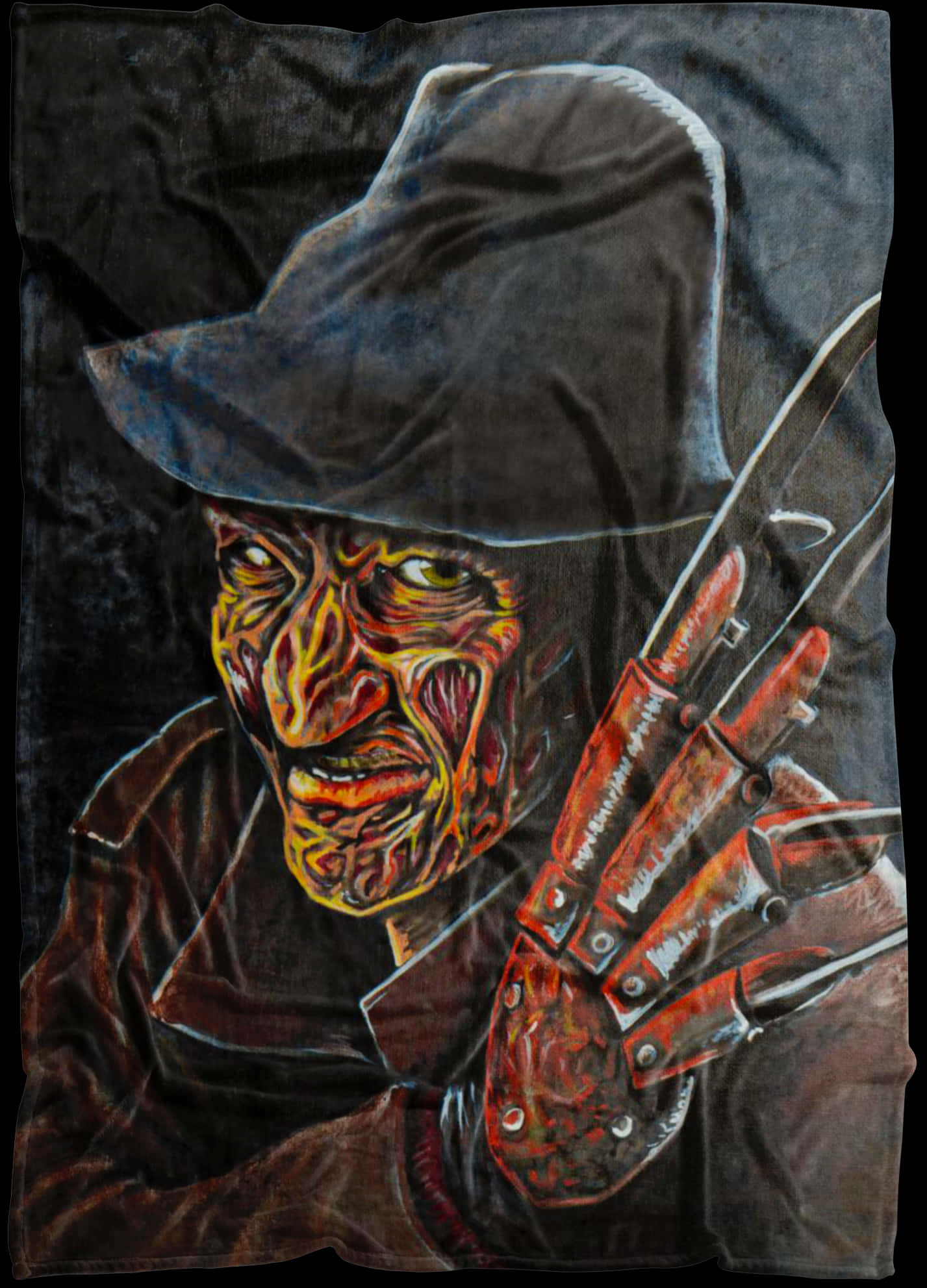 Freddy Krueger Artwork PNG Image