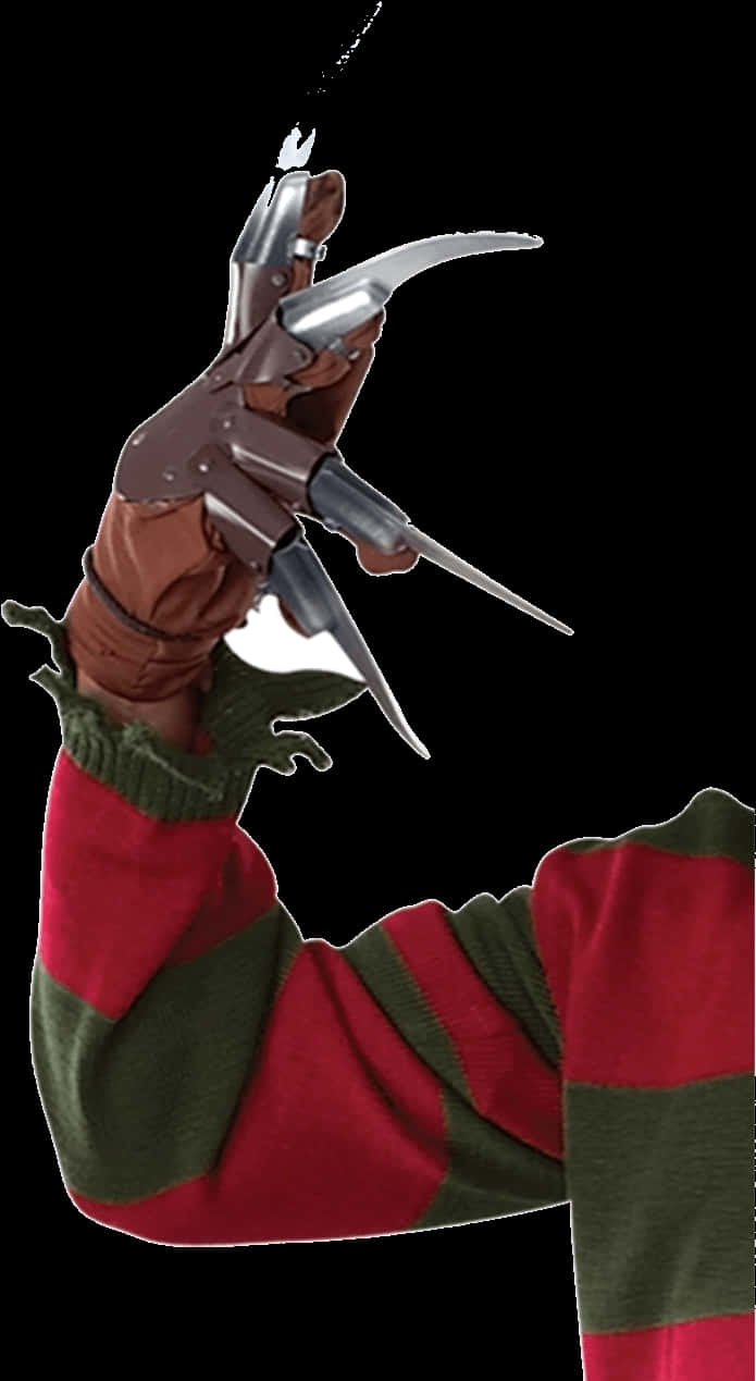 Freddy Krueger Bladed Glove PNG Image