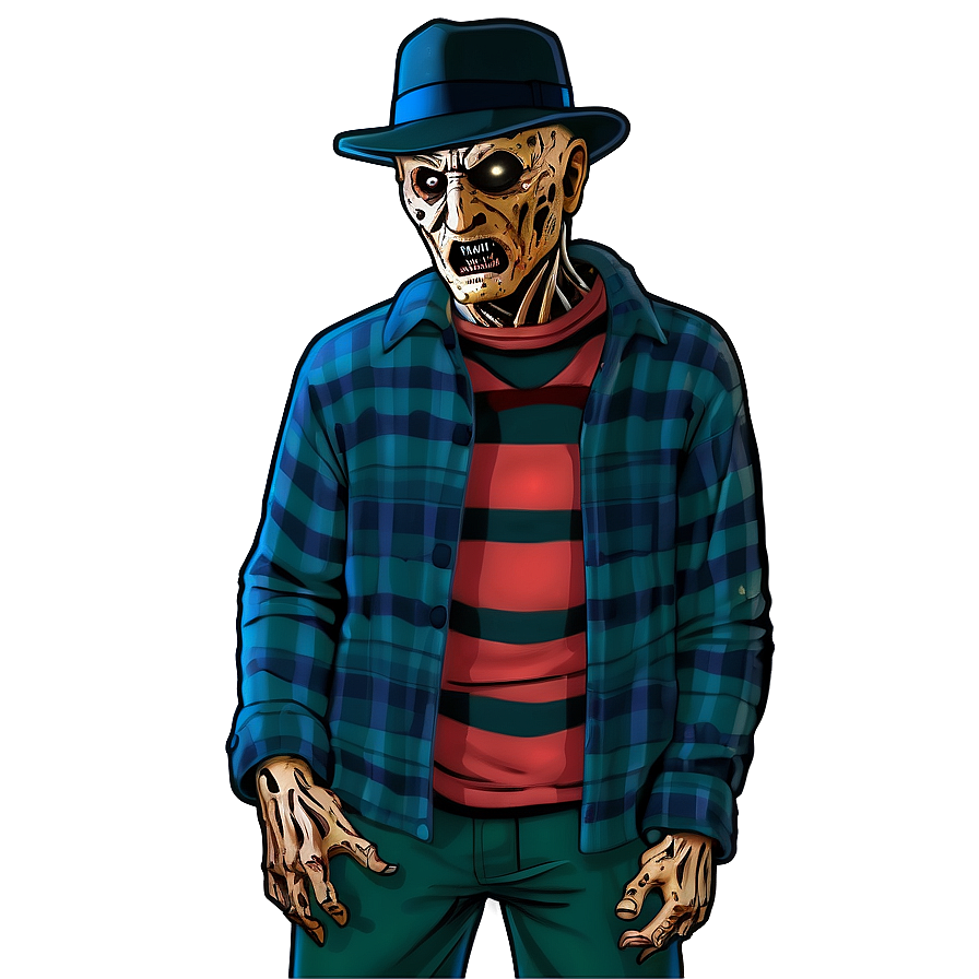 Freddy Krueger Burned Face Png Tpq21 PNG Image