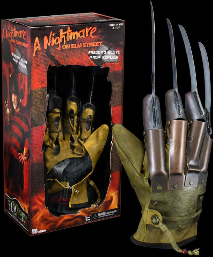 Freddy Krueger Glove Replica PNG Image