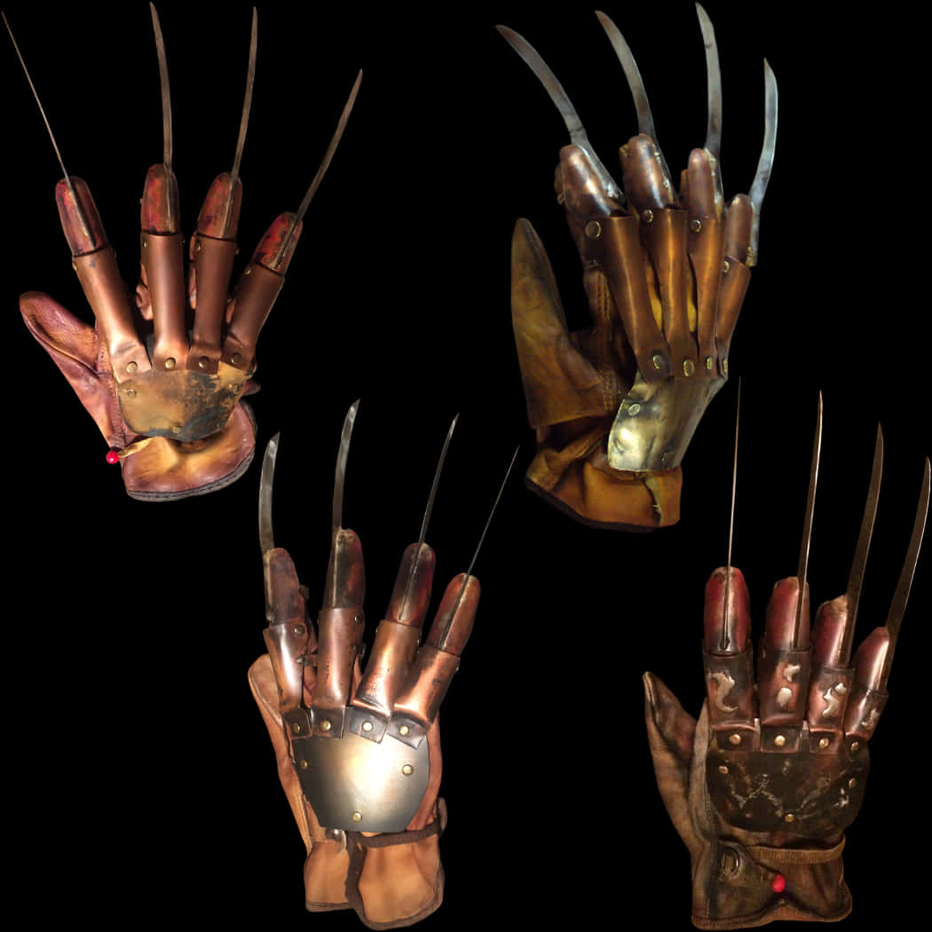 Freddy Krueger Glove Views PNG Image