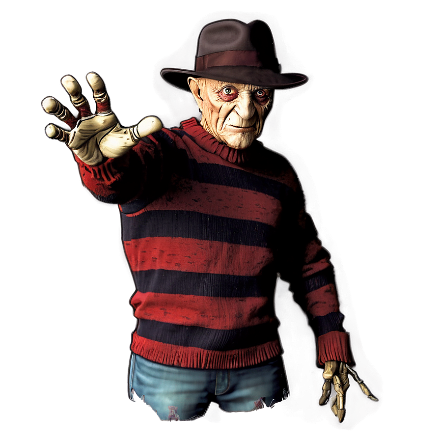 Freddy Krueger Poster Png Xqp PNG Image