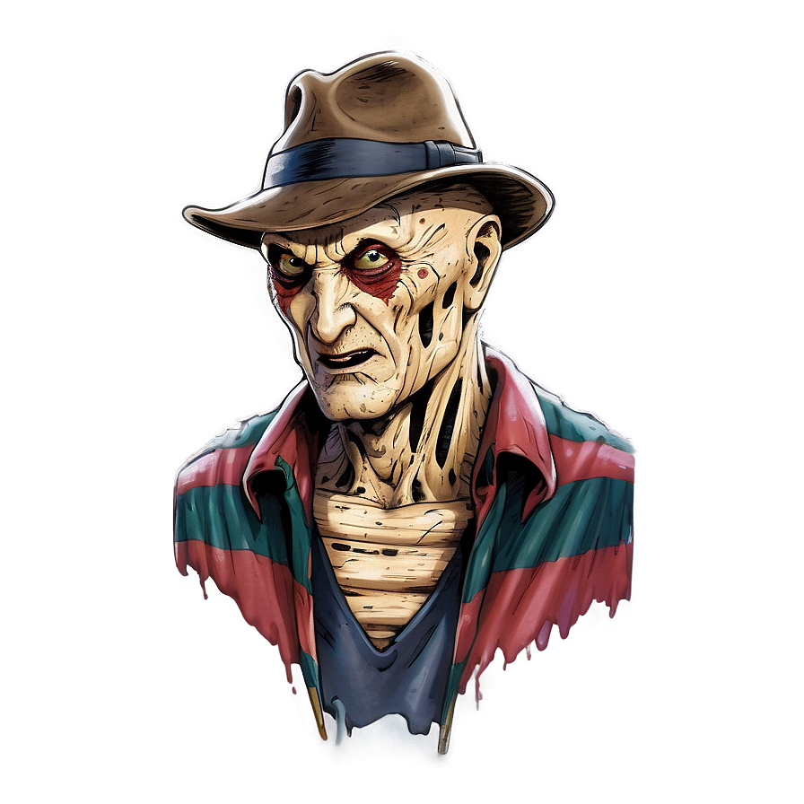 Freddy Krueger Sketch Png Toq81 PNG Image