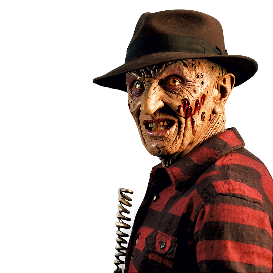 Freddy Krueger Sneering Png 05232024 PNG Image