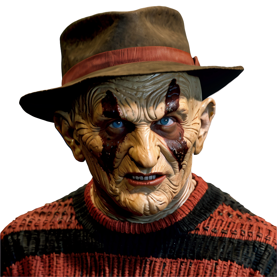 Freddy Krueger Unmasked Png 05232024 PNG Image