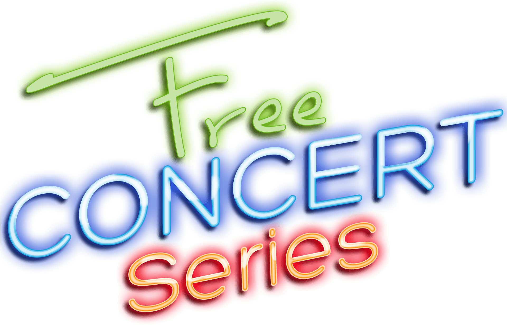 Free Concert Series Graphic PNG Image