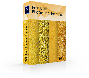 Free Gold Photoshop Textures Pack PNG Image