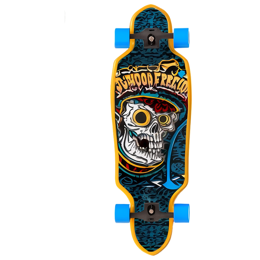 Freeride Longboard Png 06272024 PNG Image