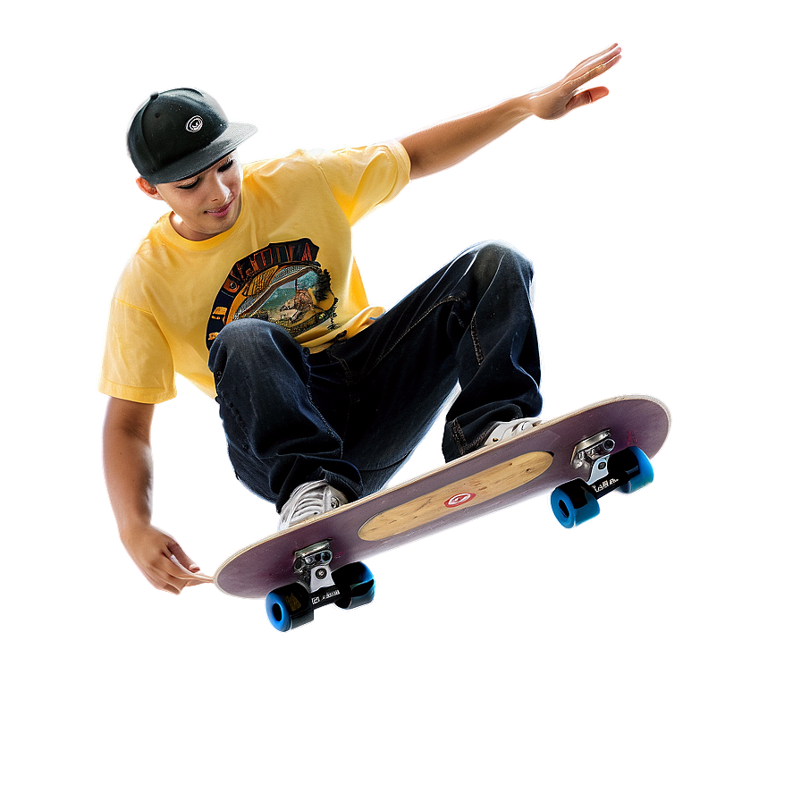 Freestyle Skateboarding Png Gtm PNG Image