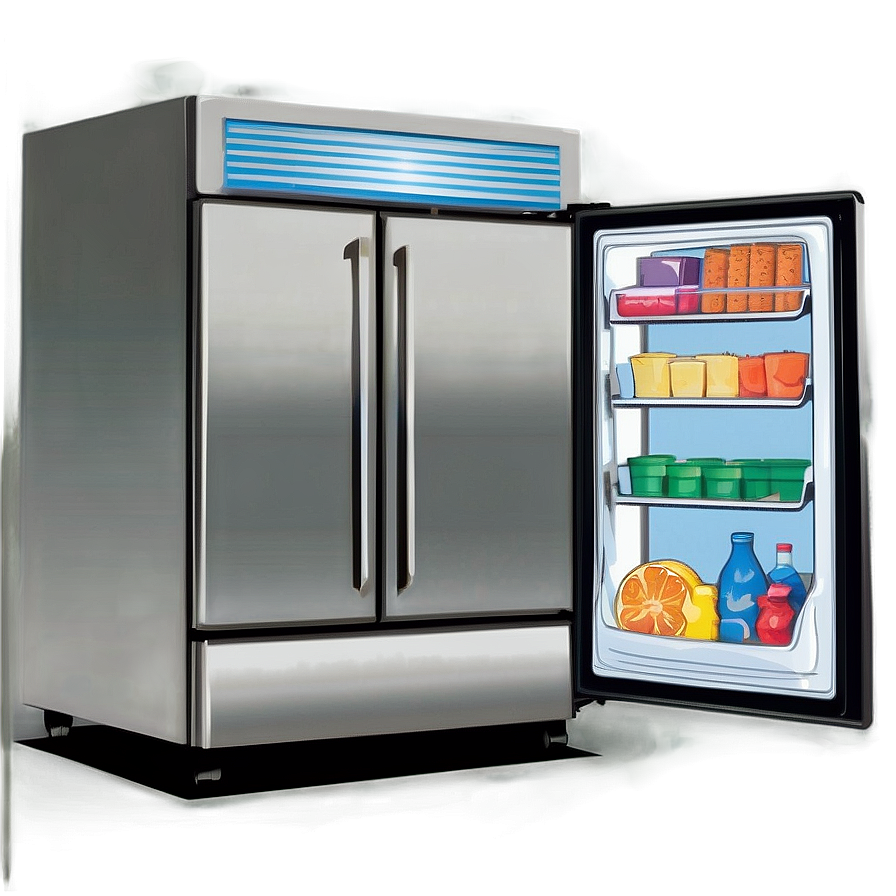 Freezer Vector Graphic Png 06212024 PNG Image