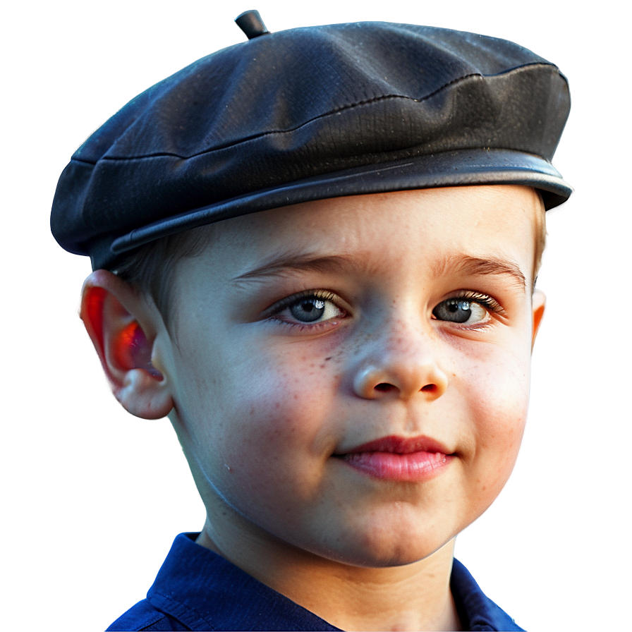 French Beret For Kids Png Frm PNG Image