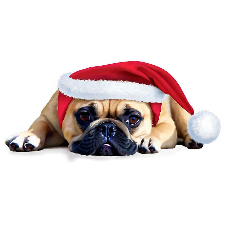 French Bulldog Christmas Png Eal84 PNG Image