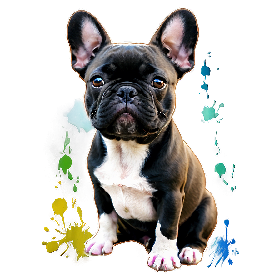 French Bulldog Watercolor Png 06202024 PNG Image