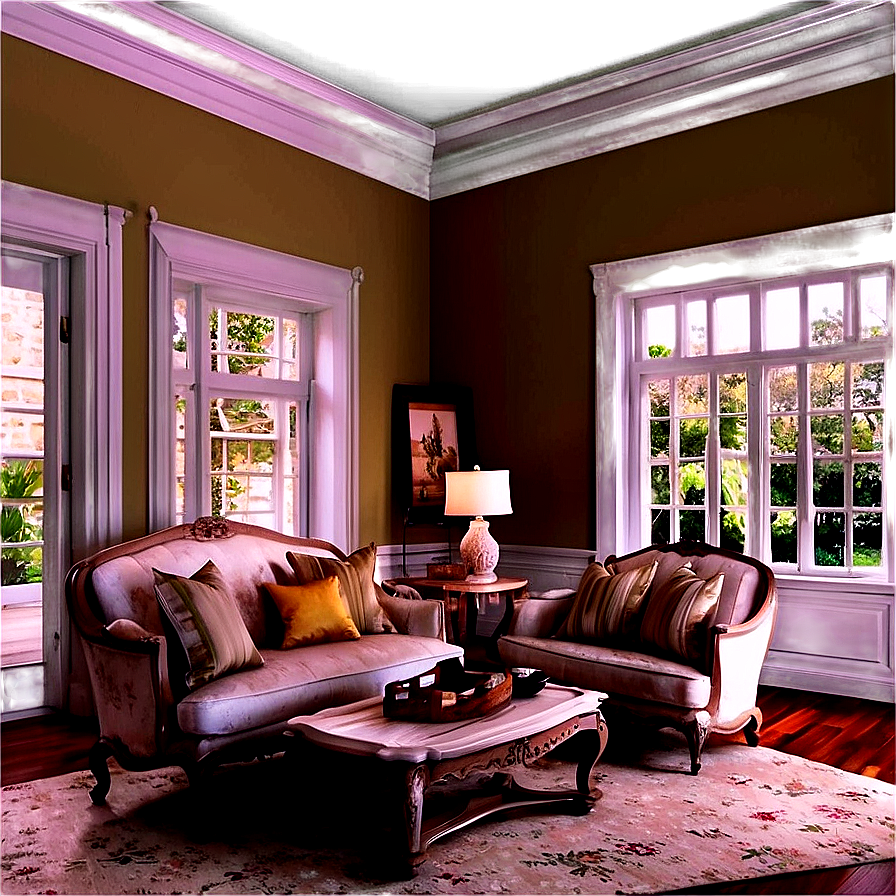 French Country Room Png 06122024 PNG Image