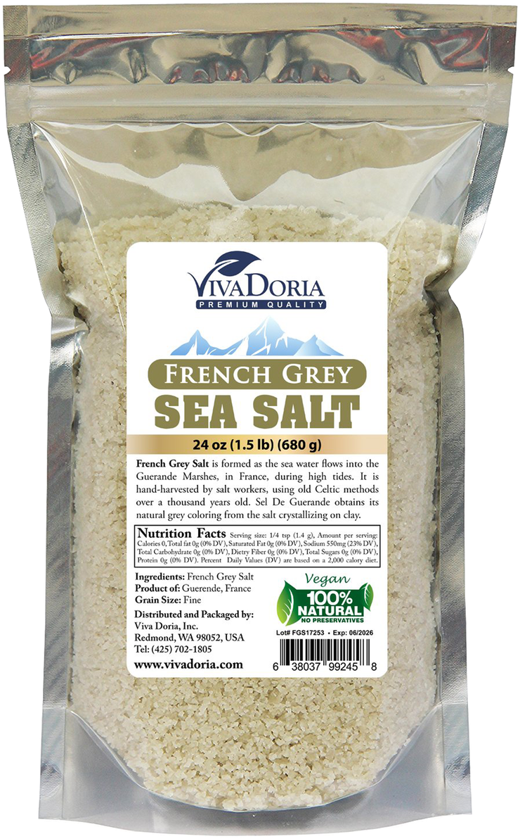 French Grey Sea Salt Package PNG Image