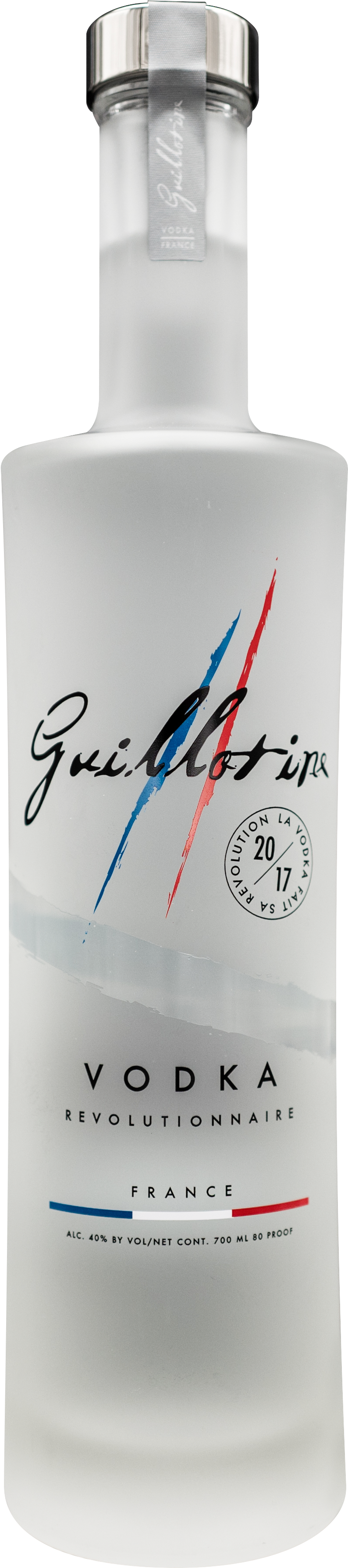 French Vodka Bottle Design PNG Image