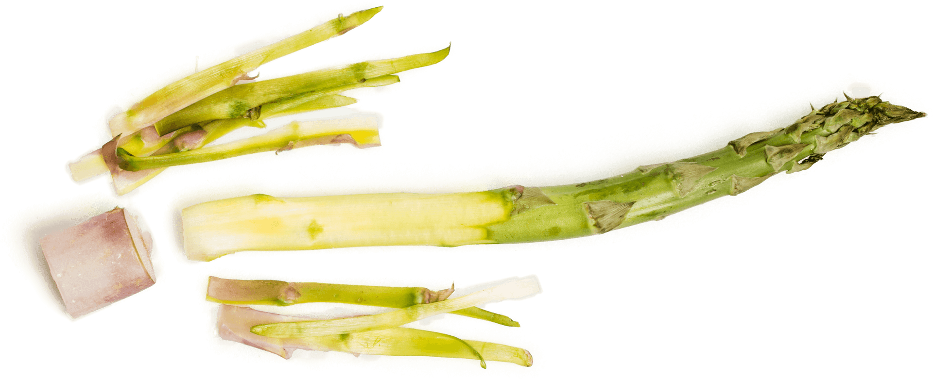 Fresh Asparagus Stalks Transparent Background PNG Image