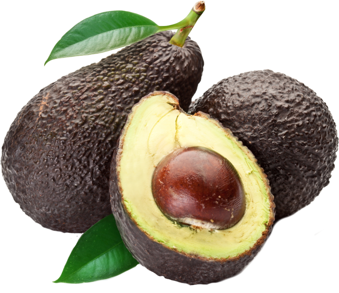 Fresh Avocado Halved With Seed PNG Image