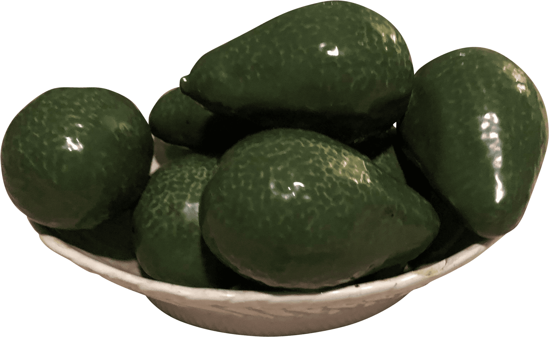 Fresh Avocadosin Bowl PNG Image