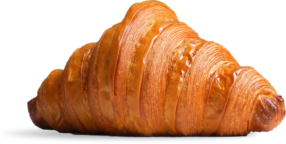 Fresh Baked Croissant Isolated PNG Image