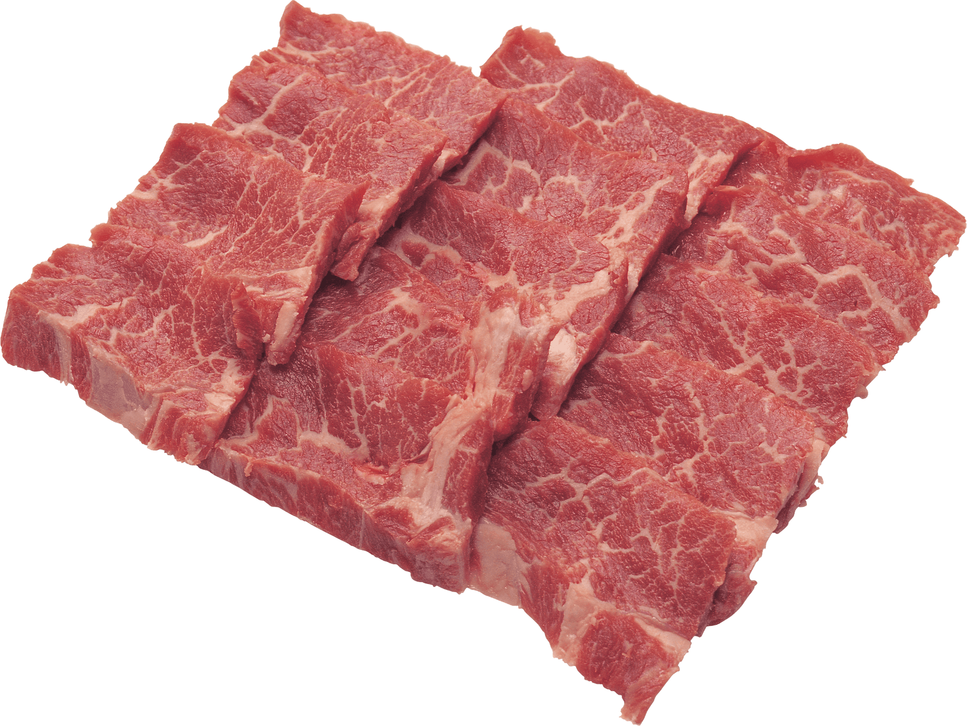 Fresh Beef Steaks Isolated PNG Image