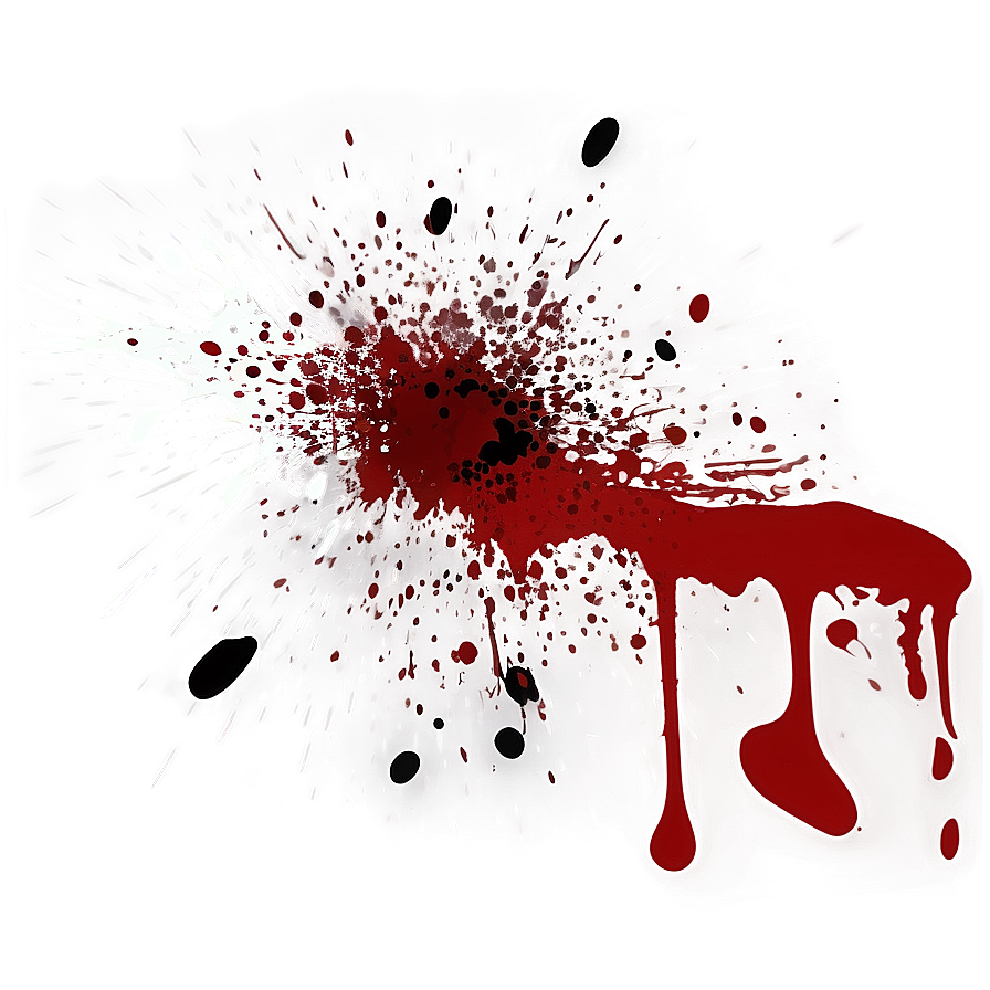 Fresh Blood Splatter Png Kmu10 PNG Image