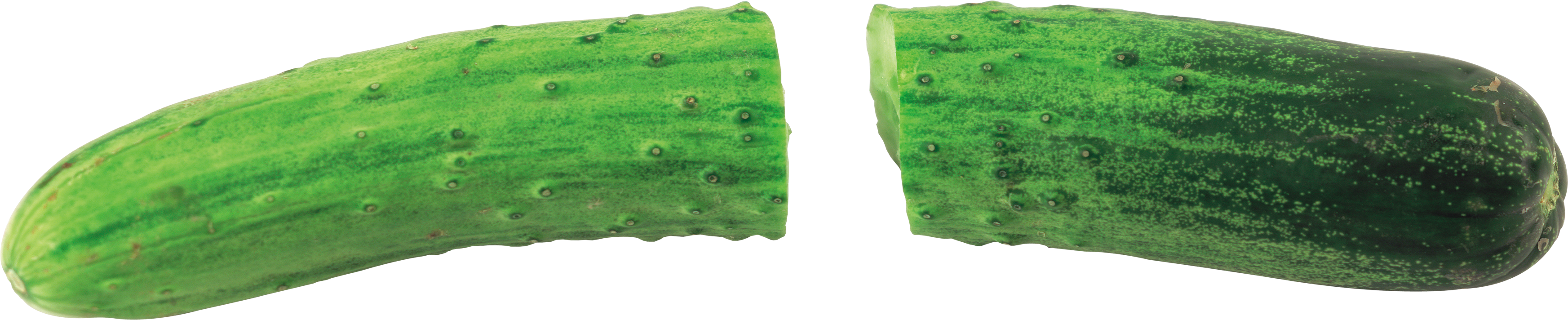 Fresh Cucumber Slices Transparent Background PNG Image